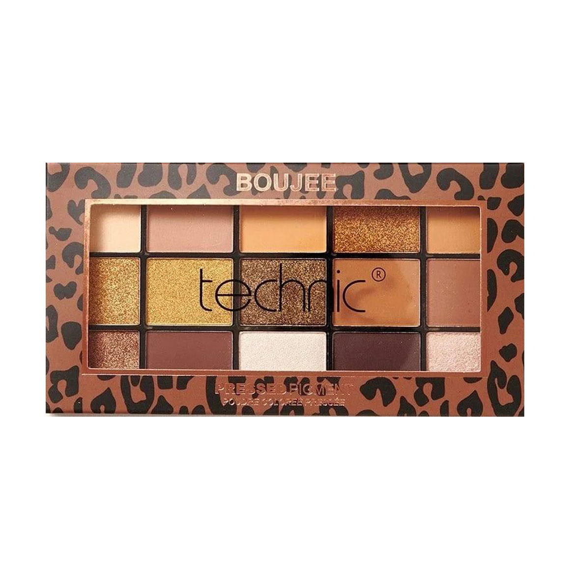Палетка тіней для повік technic Boujee Pressed Pigment Palette, 30 г